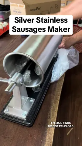 Silver Stainless Sausages Maker #sausagesmaker #fyp #maker #longanisa 