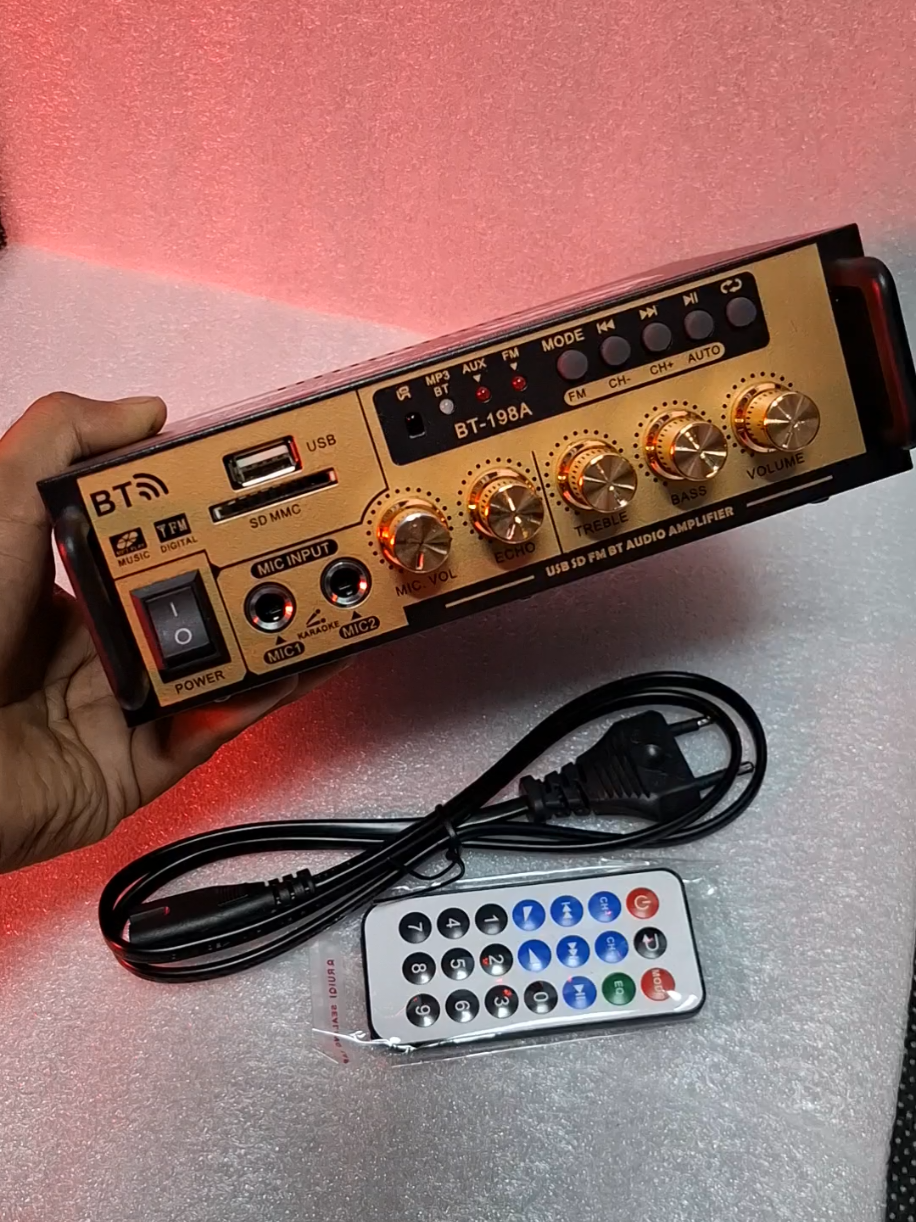 BT-198A China Amplifier  #realelectronics #viral #trending #Tech #firojikbal #creative #foryou #technology 