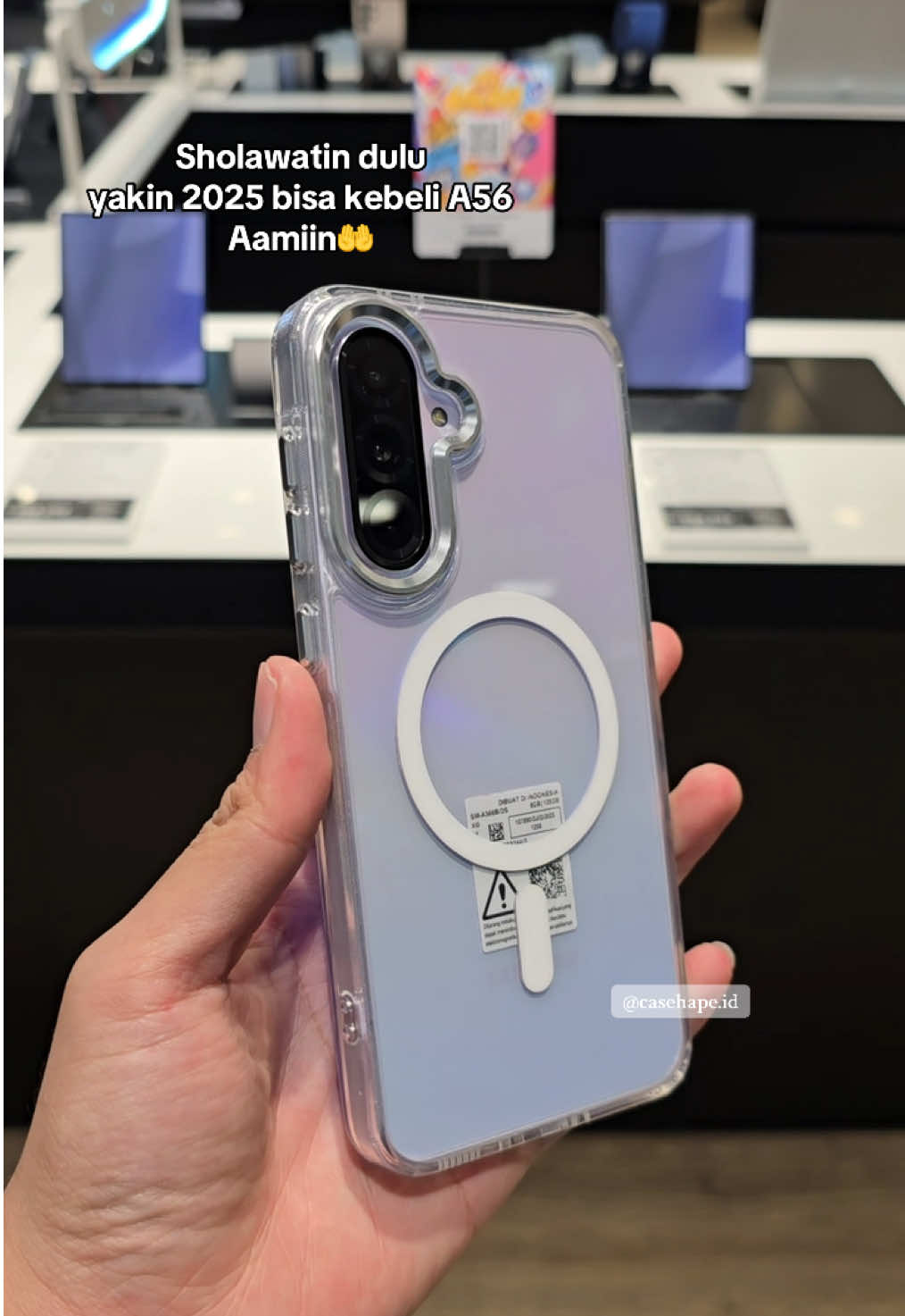 @CaseHape.id 👈 Bismillah yakin bisa derr😍🤲 .. #galaxya56 #galaxya36 #samsunga56 #case #casing #casinga56 #casea56 #casepremium #casingpremium #casingrekomendasi #caserekomendasi #caseandroid #casingandroid #casemurah #casingmurah #case #casing #casemagsafe #casebening #casingbening #casingmagsafe #caseantijamur #casingantijamur #casekekinian #casingkekinian #galaxys23ultra #galaxys25ultra #casingsamsung #casesamsung 