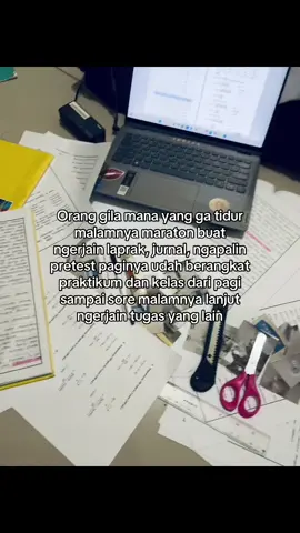 ada laprak pusing tapi kalau ga ada laprak sepi😭🙏🏻#fyp #farmasi #pharmacy #laprak 