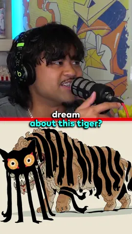 Ever Had a Tiger Dream 😱 #fyp #podcast #jumpersjump 