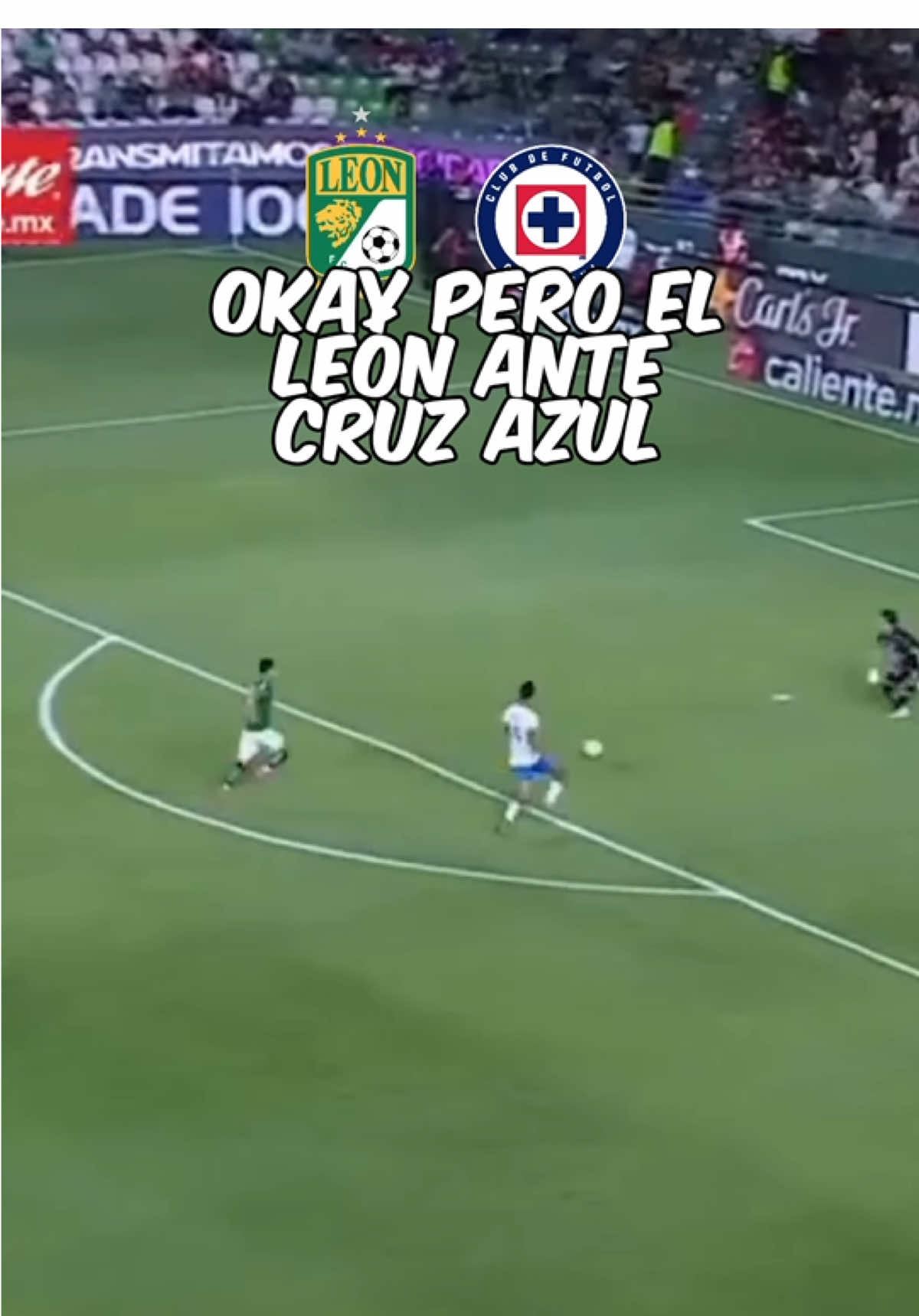 Vivimos un auténtico partidazo en León 🔥🤩🙌🏼 #TikTokDeportes #futbol #ligamx #gol #cruzazul 