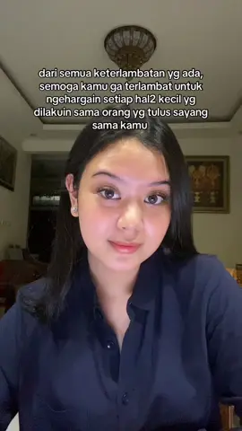 jangan sampe nyeselnya baru diakhir🥹