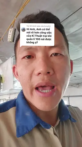 Trả lời @bsty54 nó đơn giản với người từng trải, nhưng lại khó với anh em nào mới, nên để đào tạo được 1 kĩ thuật phải mất 2_3 năm hoặc hơn #channuoi #nguoichannuoi #xuhuong 