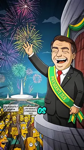 2026 haverá novo presidente e os Simpsons previram! #eleicao #politica #governo #presidente #presidencia #historias 