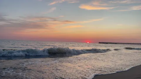 Sea waves 🌊 #beachvibes #sea #sunsetlover #wavessound #waves #videooftheday #relaxingvideos 