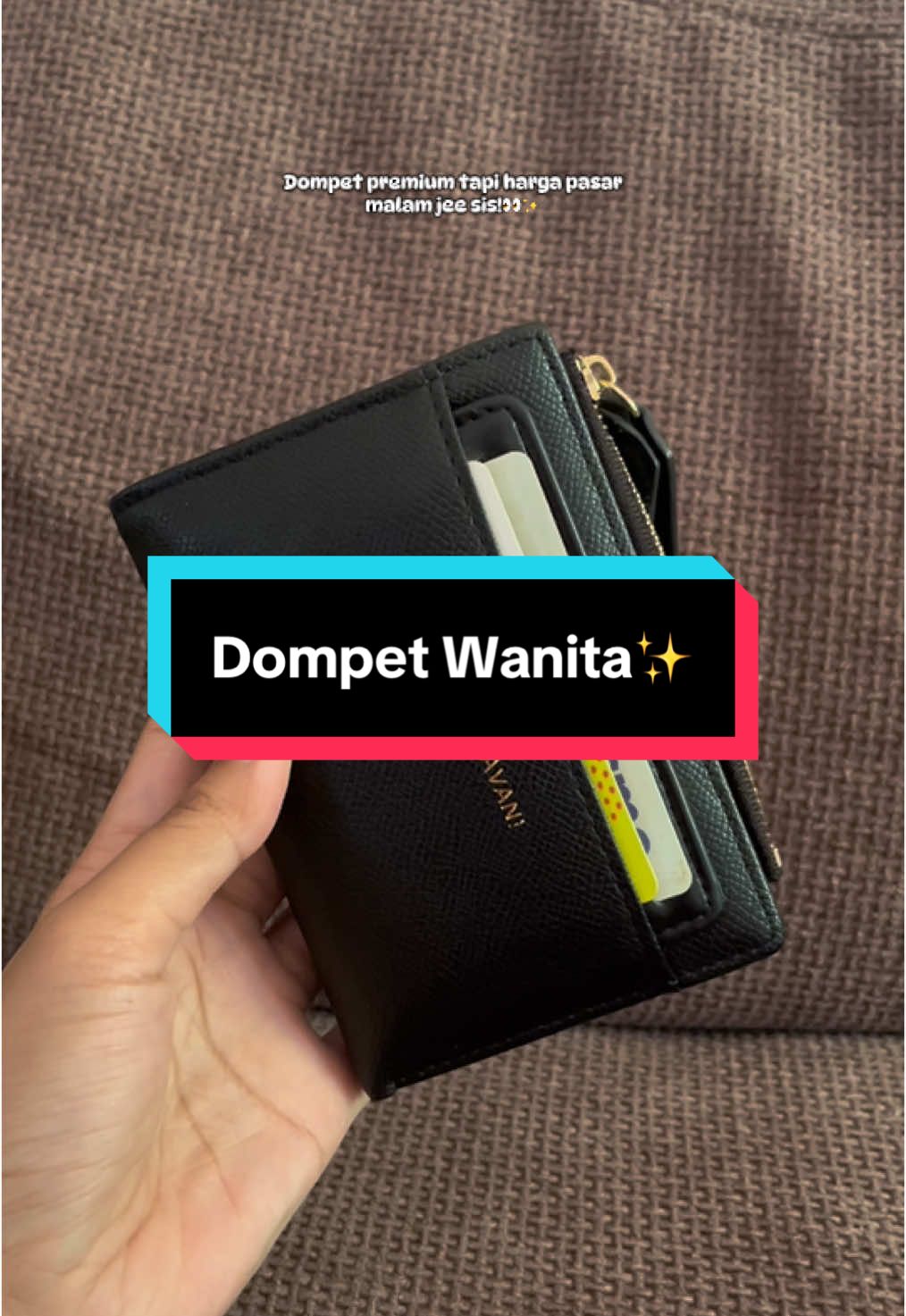 Warna hitam jarang tak lawa kan?!😍✨ #viral #fyp #trending #dompetwanita #pursewomen #walletwomen #dompetmurah #dompetviral 