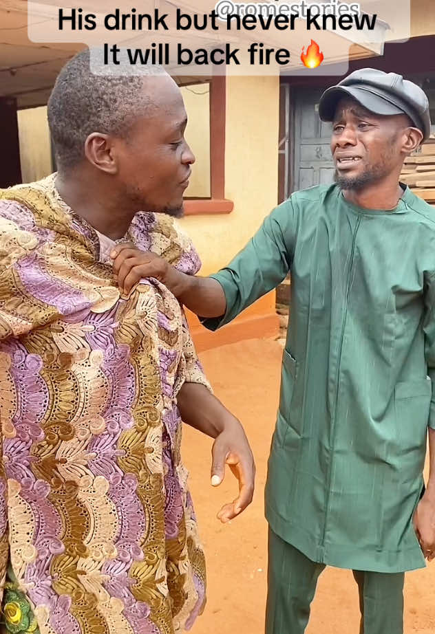 The wicked uncle poisoned his drink but never knew it will back fire 🔥 #tranding #viralvideos #stories #viral_video 