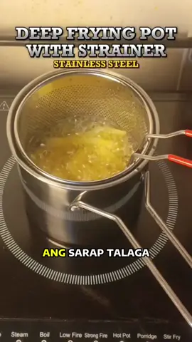 #DeepFrying #StainlessSteelCookware #OilStrainerPot #FryingPot #CookingEssentials #KitchenGadgets #FriedFoodLovers #OilSavingCookware #CrispyFood #FryingMadeEasy #OOKAS #TikTokTrending 