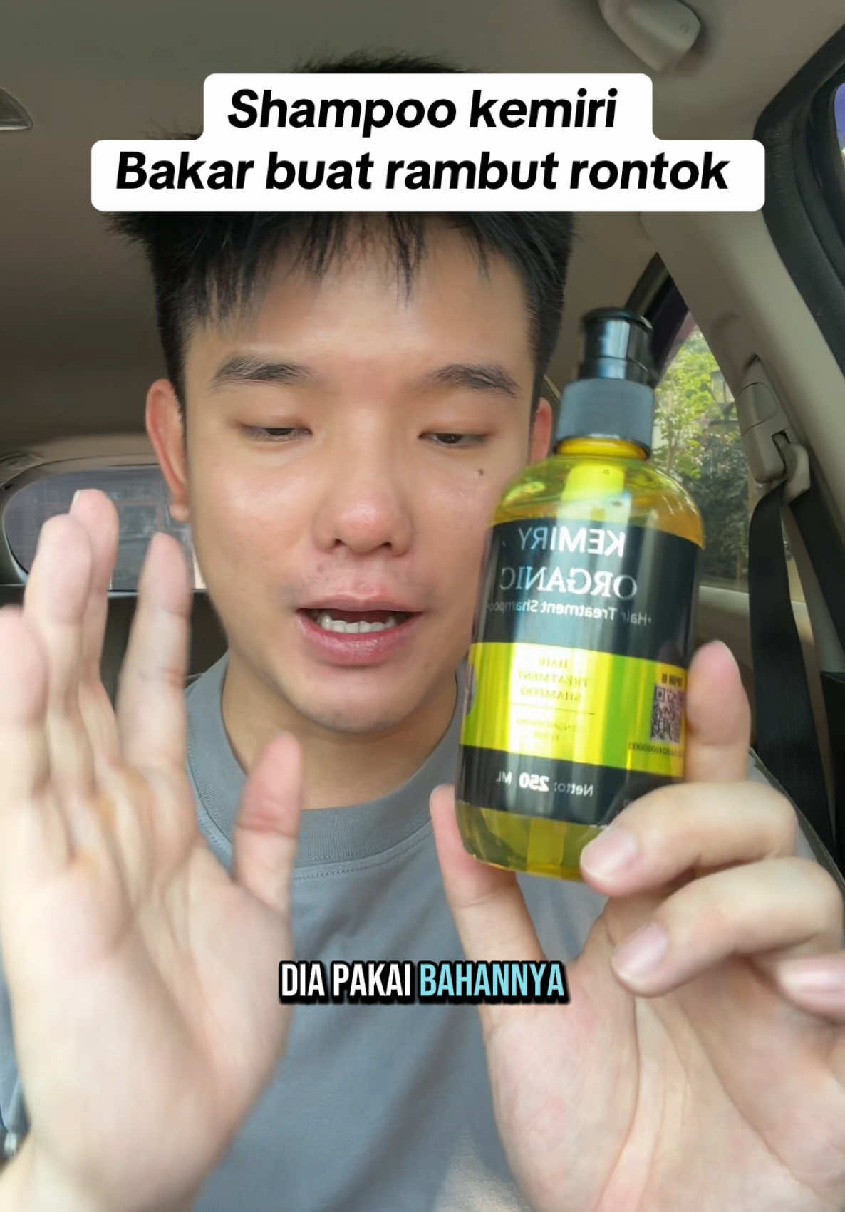 Shampoo kemiri bakar anti rontok #shampoo #shampookemiri #kemiribakar #shampooantirontok 