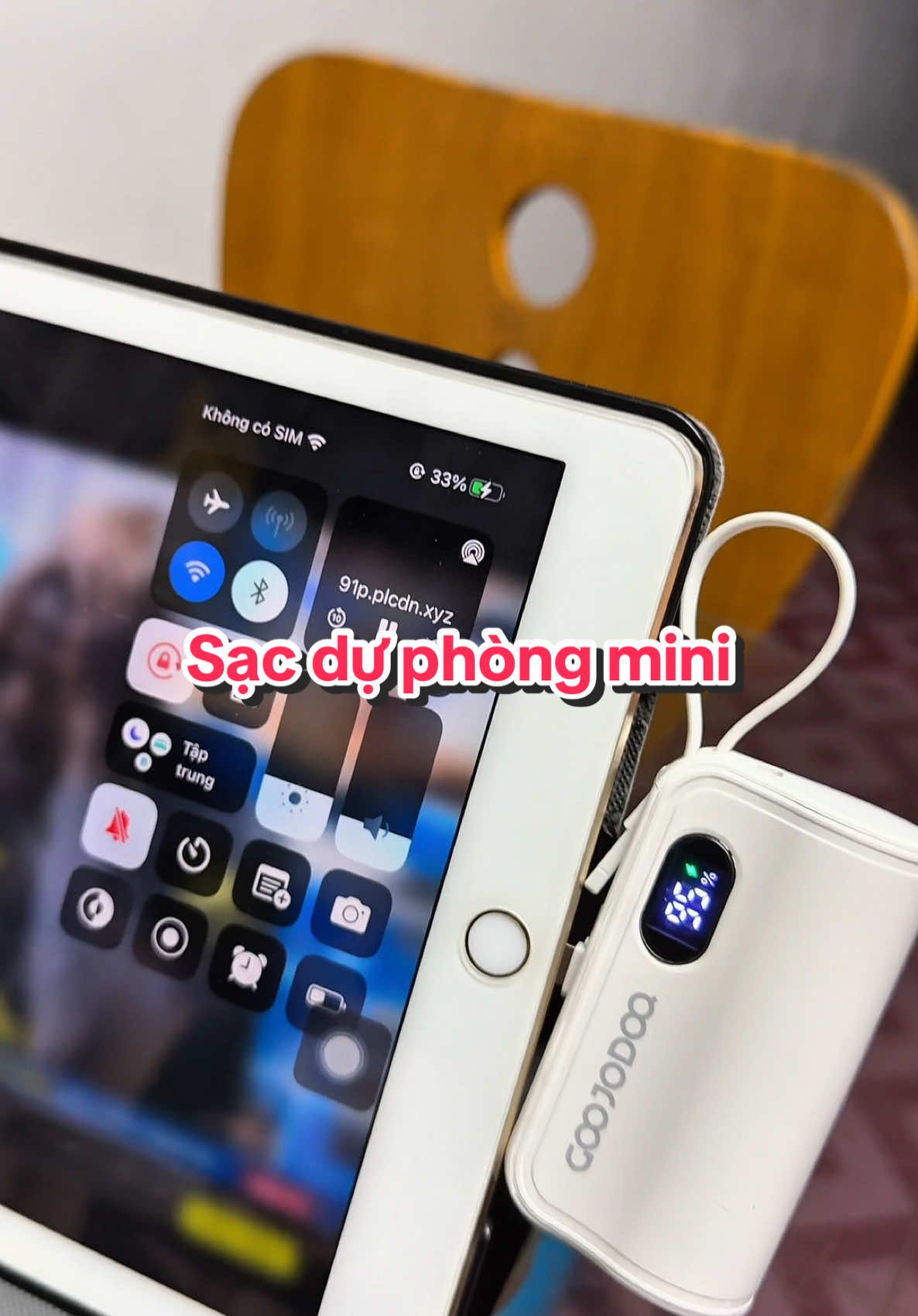 Dùng cục sạc dự phòng mini như này tiện thật các bác ạ 🥰 #sacduphong #goojodoq #congnghe 