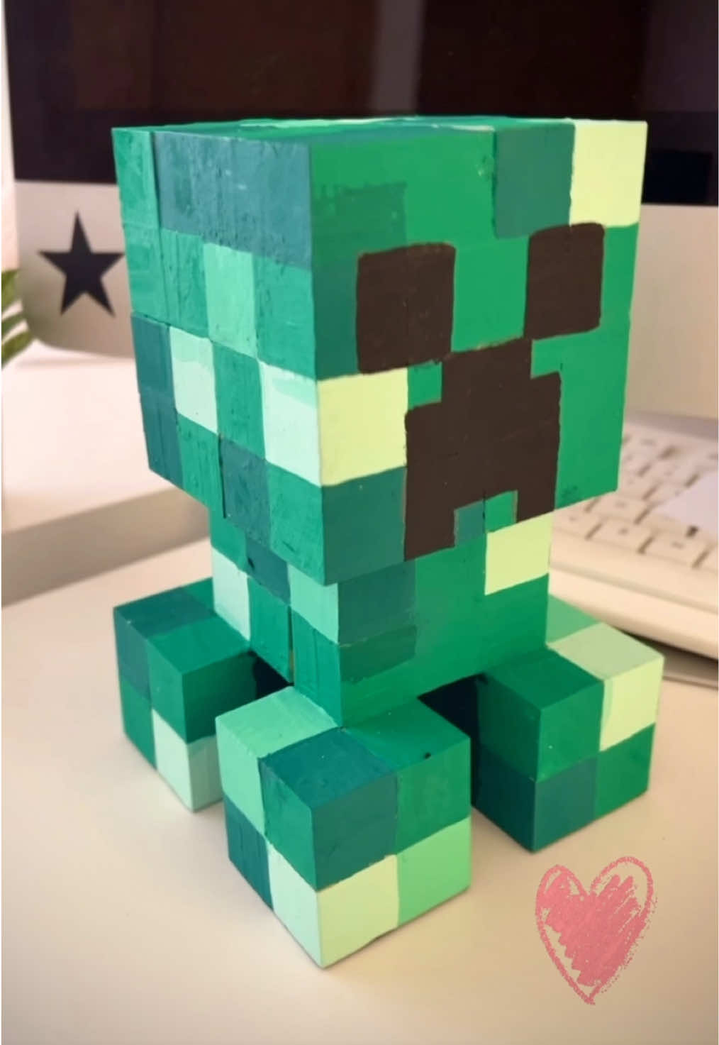 hecho a mano bro 🗣️🔥#manualidades#minecrafttutorial#fromthestart 