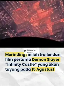 Membalas @tegarbayu12_ Bakal tayang di seluruh bioskop Indonesia pada 15 Agustus 2025! Siapa yang udah gak sabar? Judul : Kimetsu No Yaiba #demonslayer #reels #iddistro  #kimetsunoyaiba #anime #explore #tanjiro
