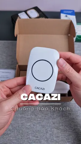 Chuông Báo Khách, Báo Trộm CACAZI 36 kiểu chuông, dễ dàng lắp đặt và sử dụng #chuongcuakhongday #chuongbaotrom #chuongcua #dientutienich 