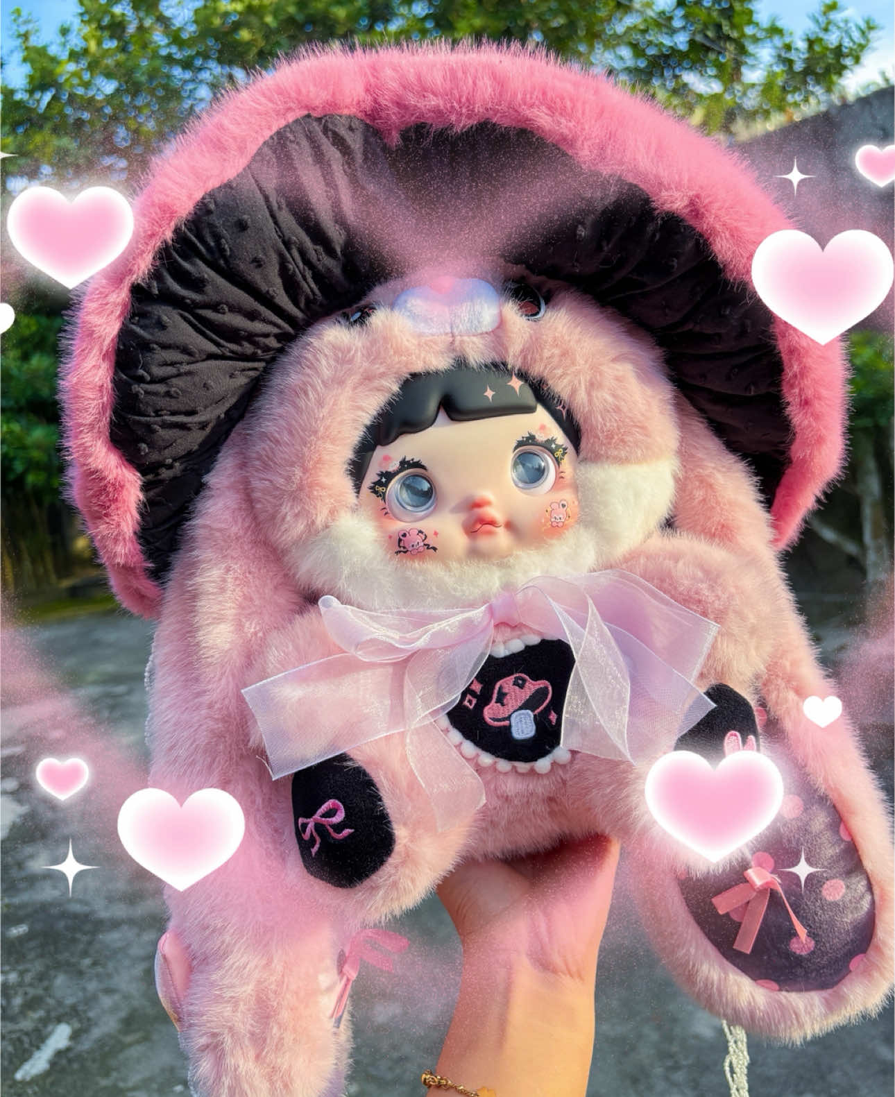 Obsessed with pink nommi 🖤🩷 #fyp #collection #lewatberandafyp #pink #nommi400blindbox #nommi400v2 #nommijamur 