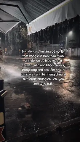 #xuhuonggggg #tamtrang #tinhyeu Anh dùng sự im lặng để nói lên thất vọng của bản thân mình, anh đủ lớn để hiểu một số chuyện, nên anh không nói ra, trong lòng anh đau lắm chứ, ai cũng nghĩ anh tệ nhưng chưa ai biết được những câu chuyện anh từng trải..
