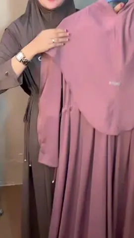 Zelina Gamis satu set kerudung Terbaru #gamis #bahannyamandanadem #🥰 #satuset 