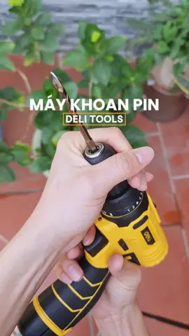 Máy Khoan Pin Deli Tools #maykhoanpin #maykhoanpingiadinh #maykhoancamtay #dientutienich #deli 