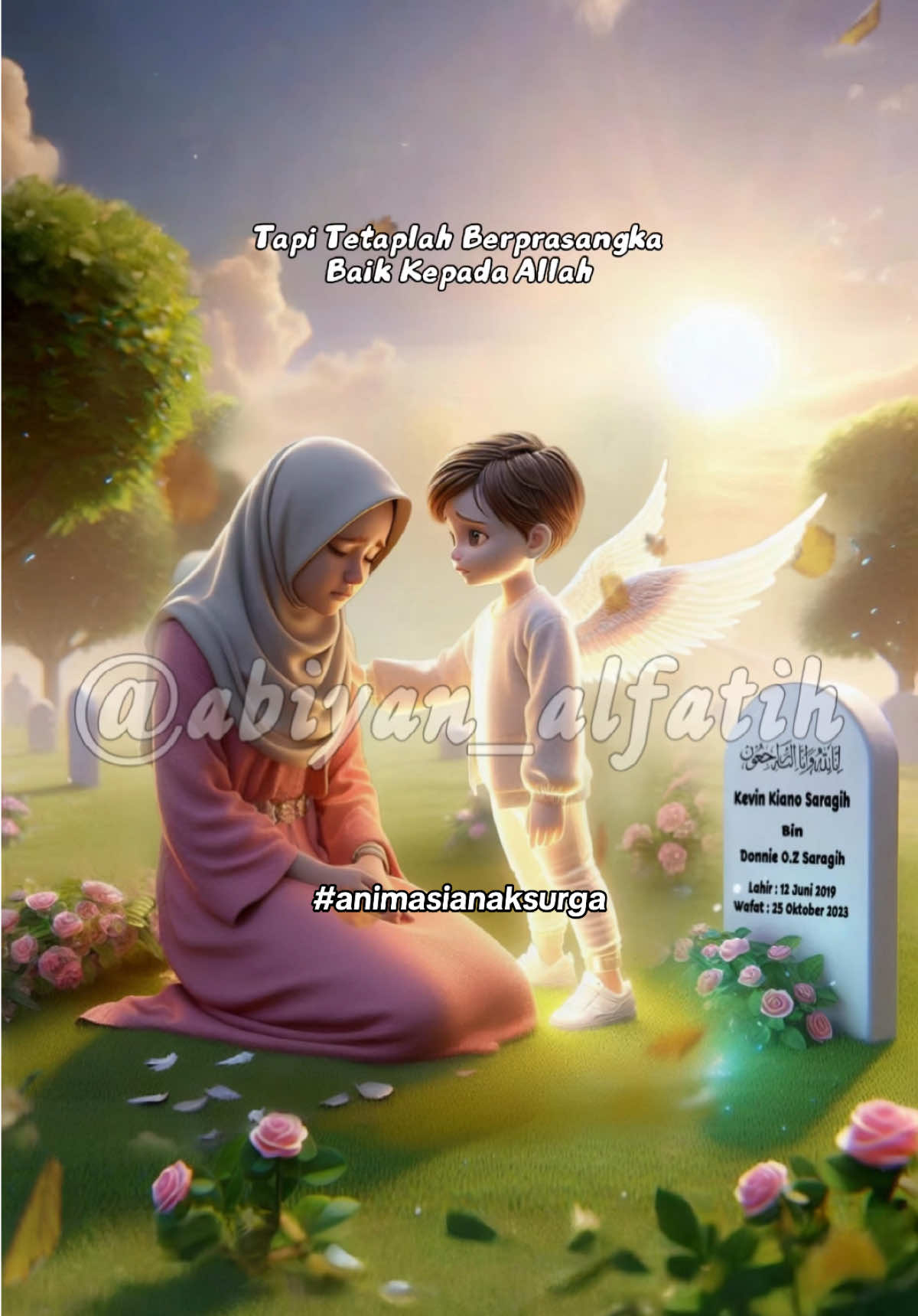 Riquest animasi dr seorang bunda yg mempunyai anak surga laki-laki bernama 
