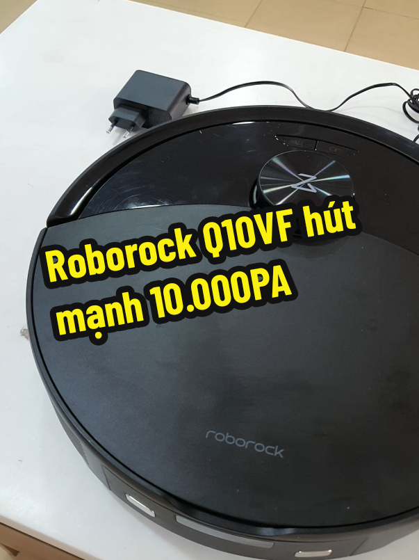 Roborock Q10VF hút mạnh 10.000PA lau rung dễ bay được vết bẩn cứng #Roborock #Cogaiyeucongnghe #Ecovacs #Q10 