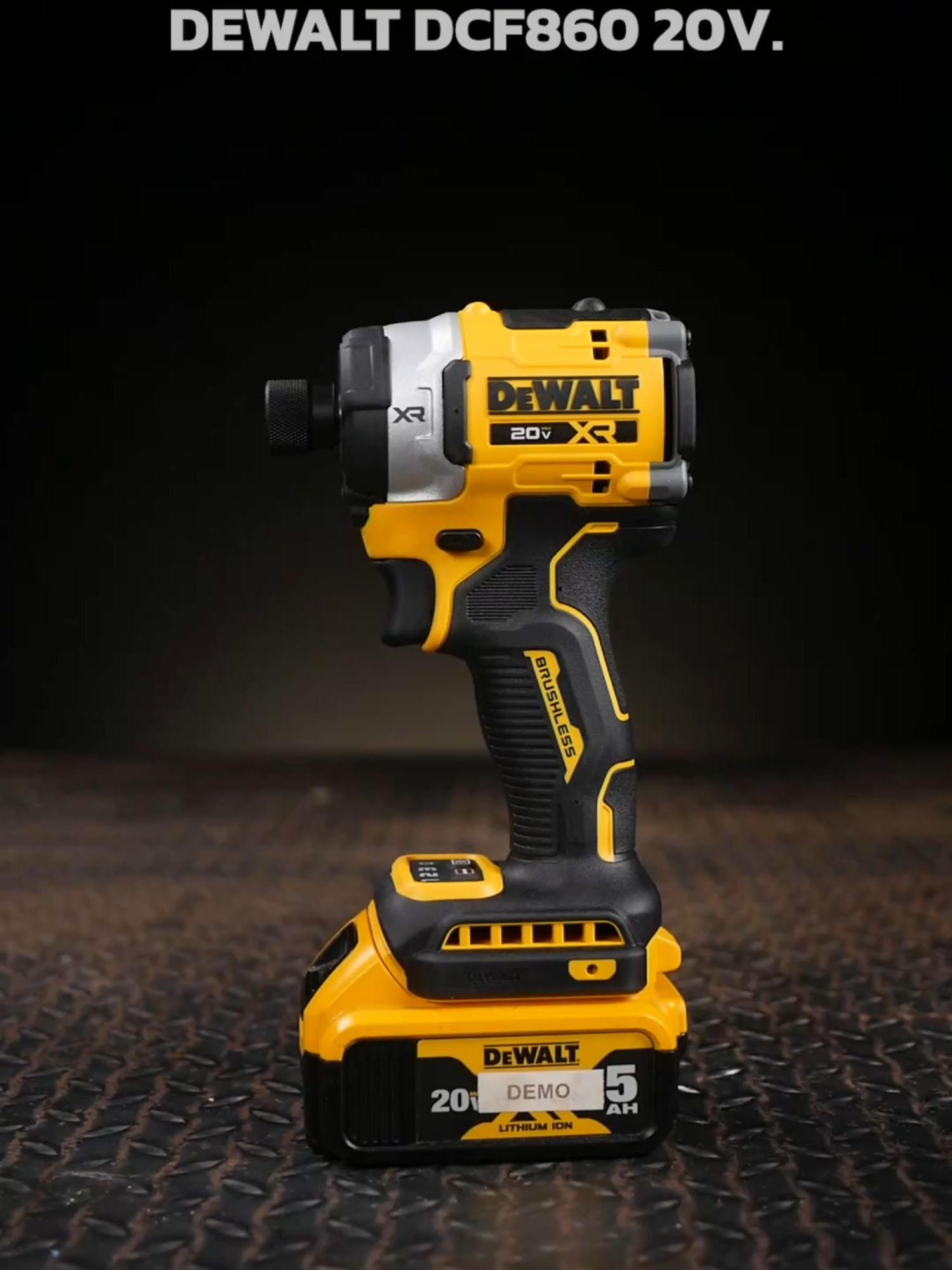 สว่านไขควงกระแทกไร้สาย DEWALT DCF860 20V. แรงบิด 282 Nm.#dewalt #tools #powertools #สว่าน #ไขควงกระแทก #สว่านไฟฟ้าไร้สาย