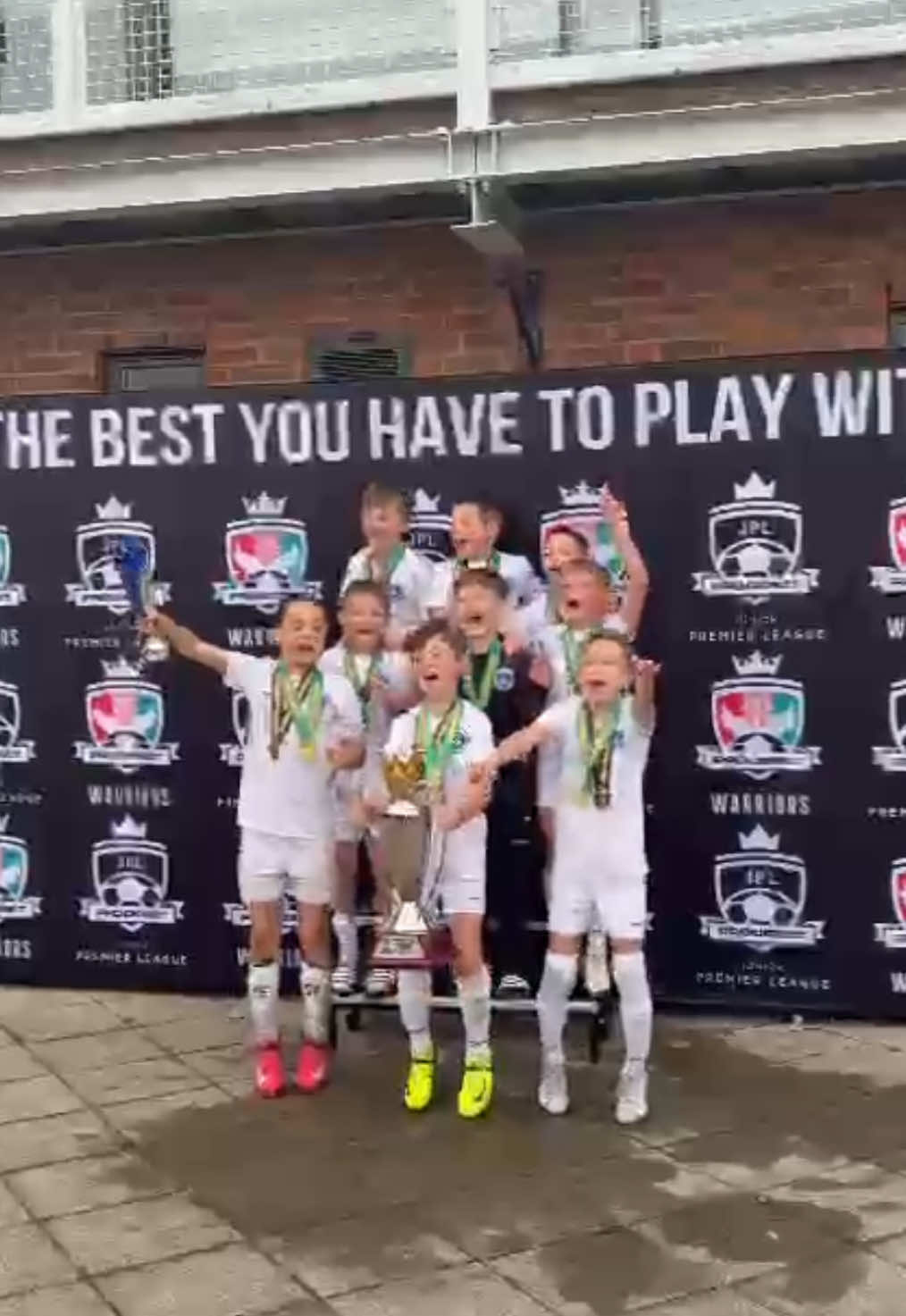 Champions of the JPL nationals ! 🙌🏼 #pdc #pdcworldchampionship #jplleague #winners #football #under9sfootball #jpl #southcoastballers #youngfootballplayer #footballgoals 