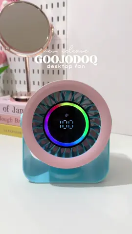 sobrang ganda nitong bagong release na desktop fan ni @goojodoq.ph 😍🤍 #desktopfan #goojodoq #turbofan #deskfan 