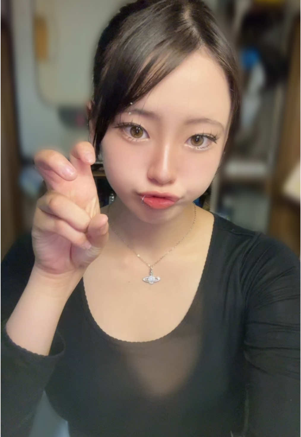 可愛い子コメントおいで‼️ #裸眼許してね 〜♡♡#ljc #fyp 