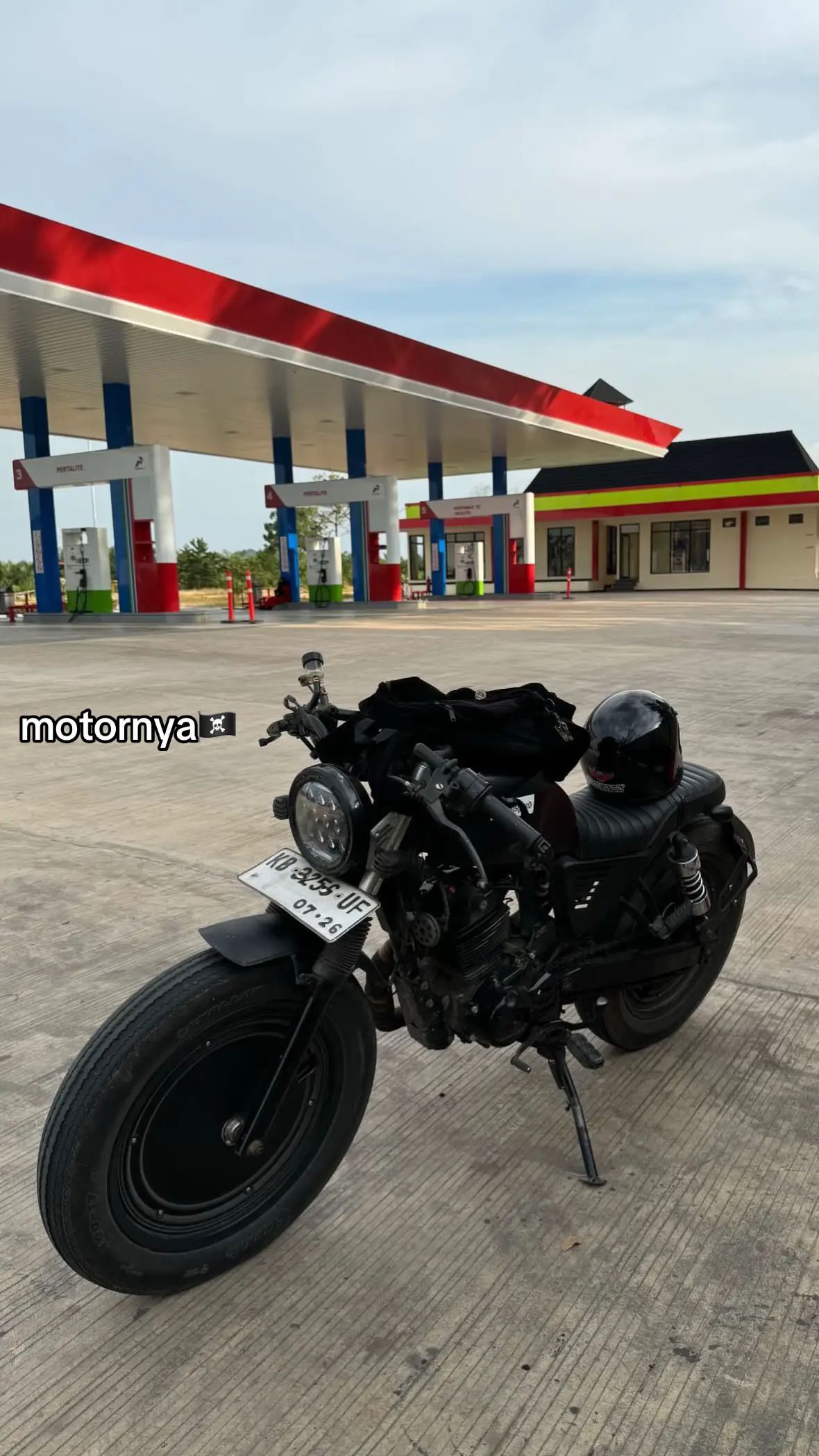 ciee sekarang udah ber2 #caferacer #fypage 