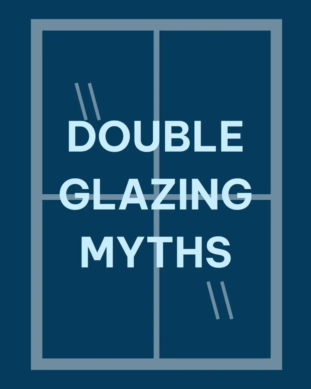 Check out our list of double glazing myths and what the truth really is.  See the link in our bio for the latest news and expert guidance, and get in touch with trusted installers in your local area to start your eco journey today. #greentechnology #energysavingsolutions #doubleglazing #solarpower #heatpump