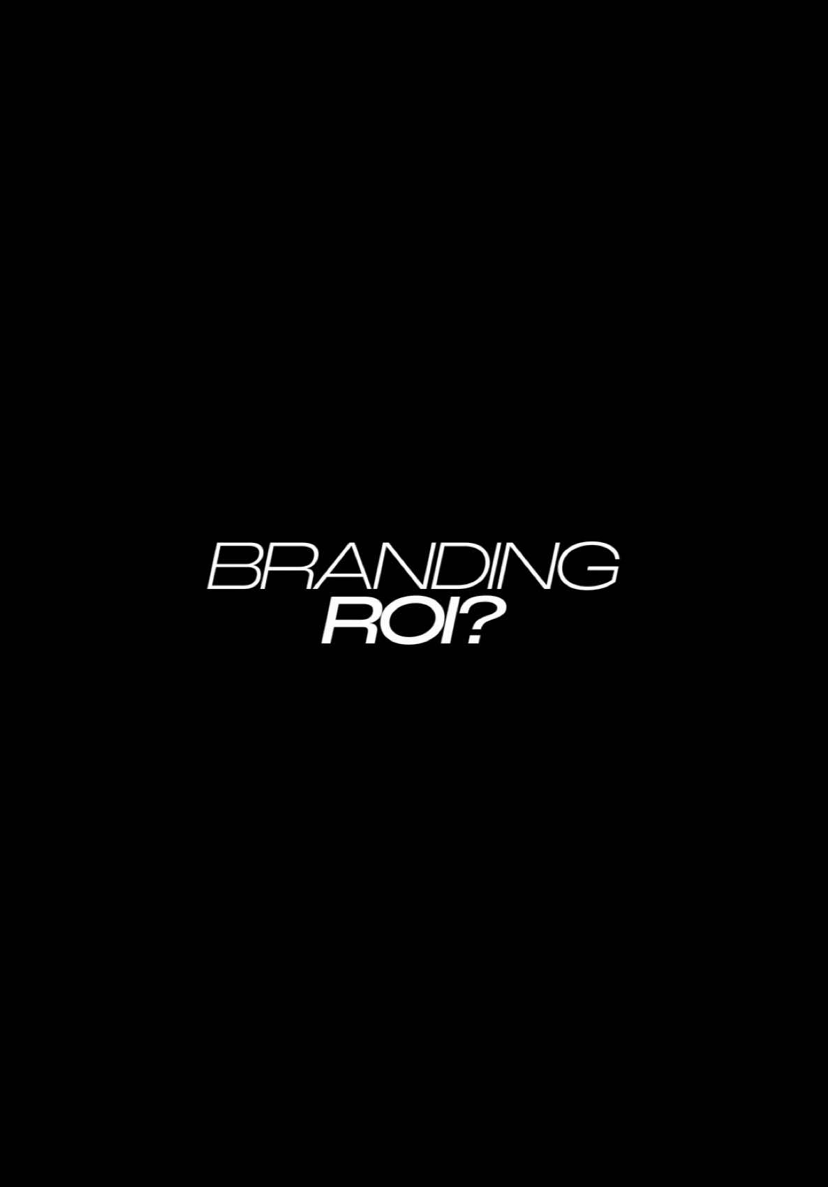 What’s the return on investing in branding? It’s not about spending $1 and instantly making $3 back like a typical ad. Branding is a long game—but the payoff is massive. It’s about positioning your product in a way that makes people feel something. Because people don’t just buy products—they buy identity, values, and belief. Just look at Liquid Death. It’s literally water… yet it’s worth $1.4 billion. Why? Because they don’t sell hydration—they sell rebellion, energy, and culture. Same with Oatly. It’s not just oat milk—it’s a statement. Through bold messaging and playful packaging, they took something ordinary and turned it into a lifestyle brand now valued at $13 billion. That’s the power of branding. You don’t win by being better—you win by being remembered. And you don’t get remembered with logic and features—you do it with story and emotion. Branding builds trust faster. It makes your ads cheaper to run because people already believe in what you do. It shortens the sales cycle and increases your lifetime customer value. People will choose YOU over your competitors, stay longer, spend more, and talk about your brand without being asked. That’s not just return—that’s brand equity. That’s market dominance. And it’s built through a strategy that connects the product to something deeper. For example, we helped Zeylana move from selling kitchen accessories to selling family connection. Cooking became a bonding ritual—not just a task. And as a result, we increased their conversion rate from 1.5% to 7%. That’s what branding does. It turns products into movements. So the question isn’t “what’s the ROI of branding?”—it’s “what’s the cost of being forgettable?” Want to also build a memorable brand? Book a call using the link in bio. Follow for mor value!