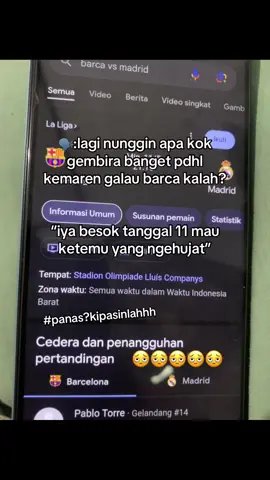 ga sabar bantai yang baju putih😝😂😂#barca #barcelona #ElClasico #laliga 