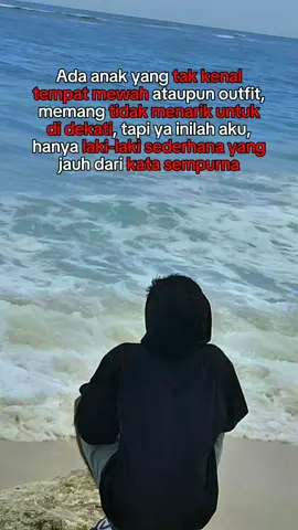 tidak ada yang sempurna dariku, apa yang kamu lihat sekarang ya itulah aku🥀☺️#sanesgolekrai 