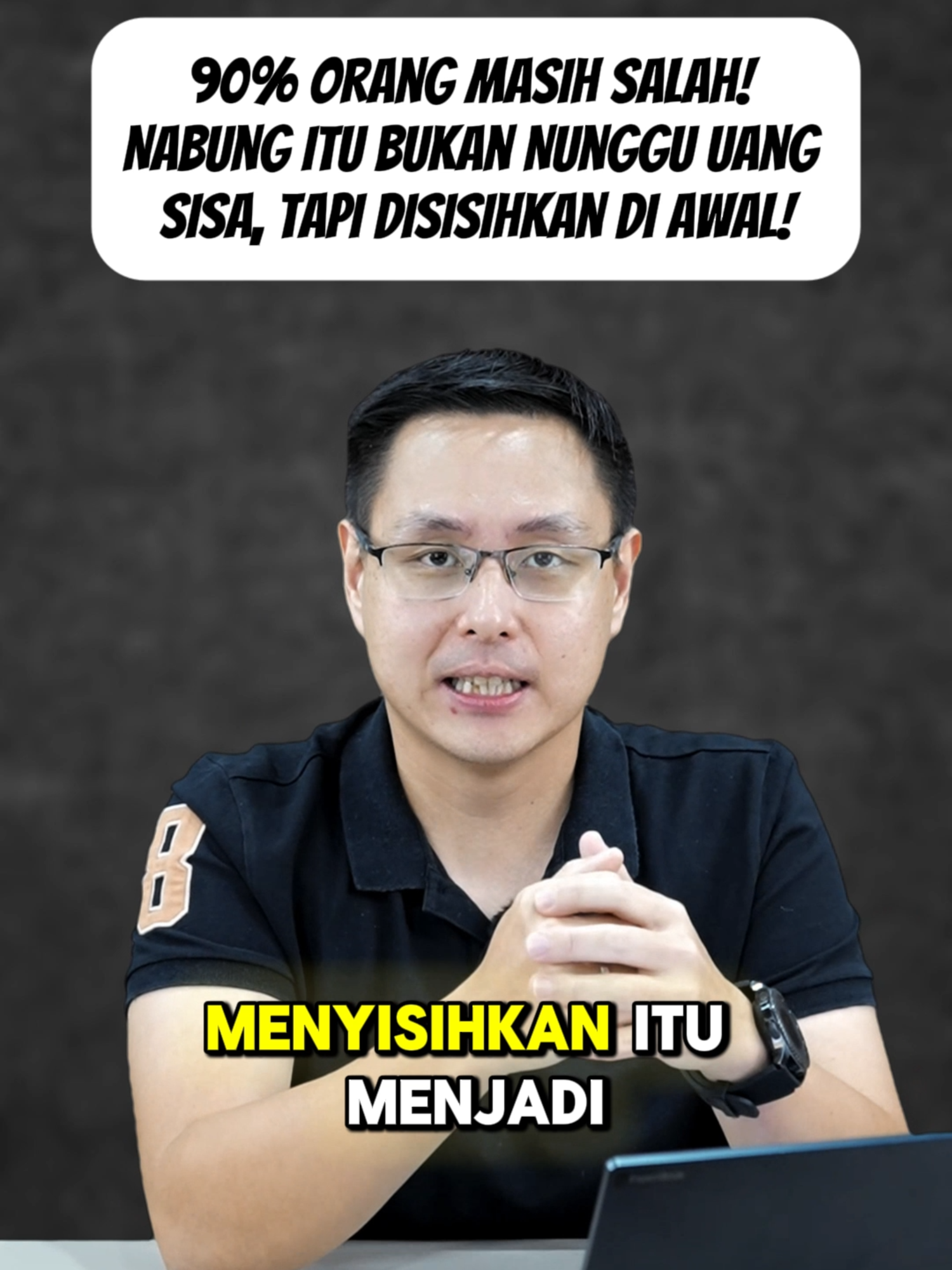 Masih banyak yang mikir: “Nabung nanti aja kalau ada sisa bulanan.” Padahal justru di situlah letak kesalahannya! Uang nggak akan pernah bersisa kalau nggak diprioritaskan dari awal. Nabung itu bukan perkara “ada uang lebih”, tapi soal disiplin. Langsung sisihkan di awal begitu gajian masuk. Bukan sisa, tapi strategi! Ubah pola pikir, baru keuangan bisa berubah. #tipskeuangan #KeuanganBisnis #MelvinMumpuni #keuangan #finance #motivasi #sukses #nabung