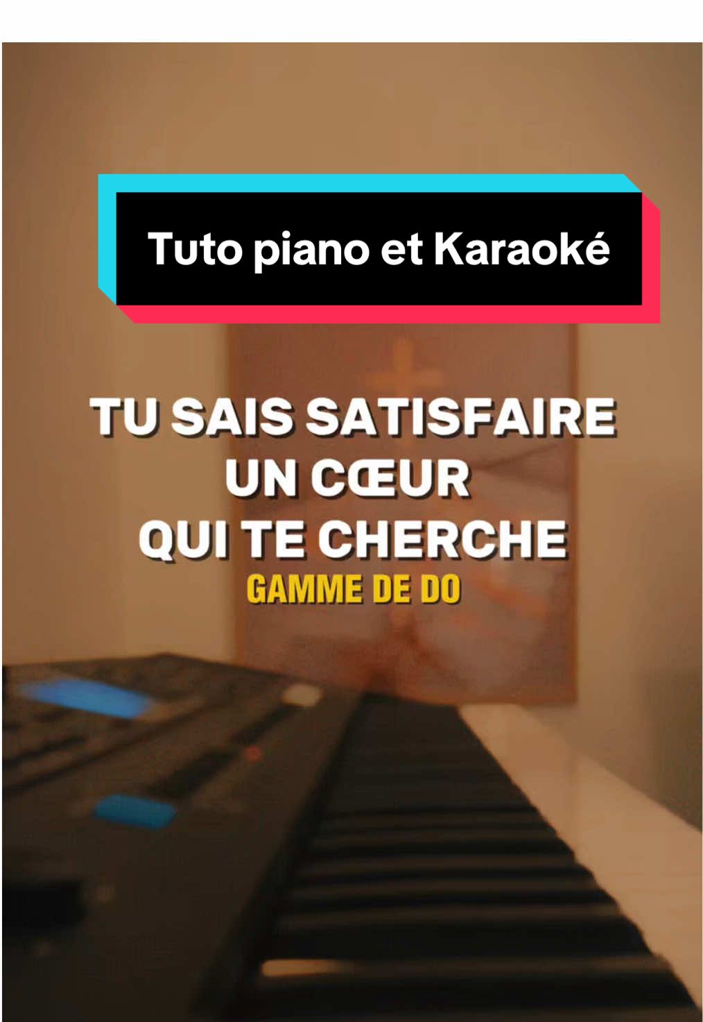 🎹 Tu sais satisfaire un cœur qui Te cherche | Cover Piano + Karaoké + Tutoriel 🎶 🎼 Paroles : Tu sais satisfaire celui qui Te cherche Celui qui Te cherche Car Tu en es capable Tu sais réjouir celui qui Te cherche Celui qui Te cherche Car Tu en es capable Tu sais faire du bien à celui qui Te cherche À celui qui Te cherche Car Tu en es capable Tu sais restaurer celui qui Te cherche Celui qui Te cherche Car Tu en es capable Tu en es capable Tu en es capable 🔥 Abonne-toi pour plus de covers chrétiens, karaokés et tutoriels piano ! 🎶✝️ #TuEnEsCapable #KaraokeChretien #PianoWorship #Adoration #ChristianMusic #WorshipMusic #GospelPiano #PraiseAndWorship #TutorielPiano #holyspirit 
