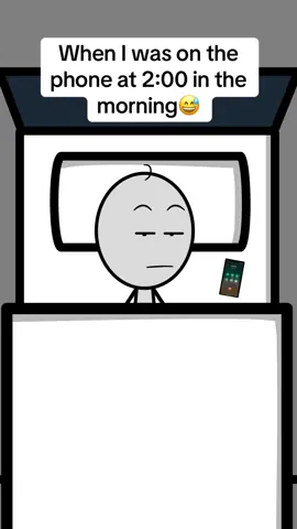 When I was on the phone at 2:00 in the morning😅#tiktok #animation #fyp #foryoupage 