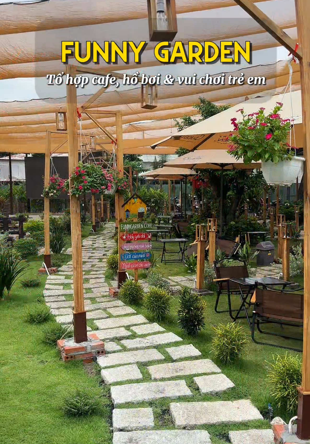 Tổ hợp cafe & khu vui chơi thiếu nhi mới toanh ngay tại Thủ Đức nè #cafe #coffee #thuduc #saigon #xuhuong #funnygarden 