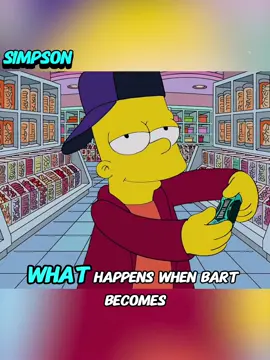 What happens when Bart becomes rich?#tiktok #fypシ゚viral #foryou #movie #simpsons #thesimpsons 