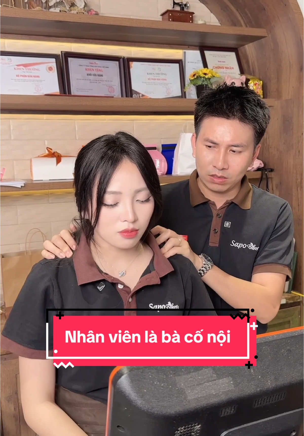 Nhân viên nổi loạn #sapobakery #tiktokvietnam #tiktokgiaitri @Thắng Không Kịp 