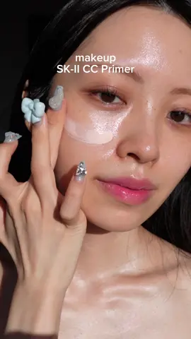 SK-II CC Primer😵🫶ノーファンデでもいいくらいトーンアップと肌補正をしてくれる✨️