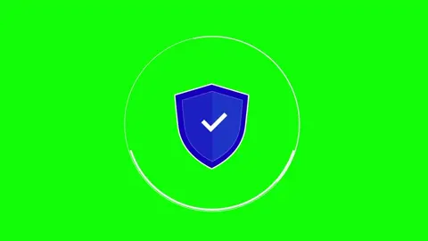 Shield protection icon animation on green screen (EXCLUSIVE — COPYRIGHT FREE) #greenscreenvideo #copyrightfree #greenscreeneffect #greenscreens #greenscreenanimation #shield #shieldprotection 