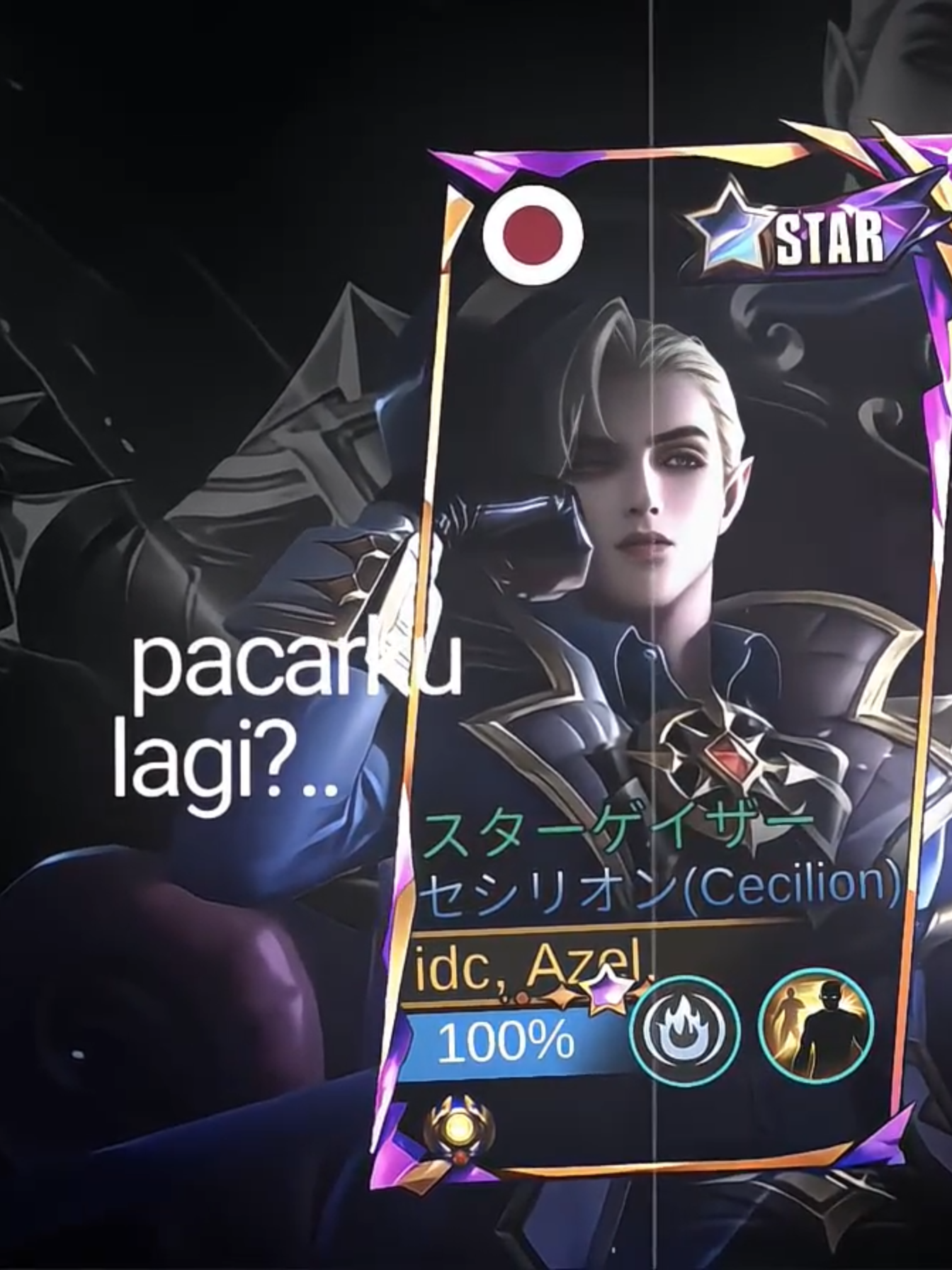 #azel ; cintaku padamu ~ https://alightcreative.com/am/share/u/HJoATO7LB3grWb7Reiemg8z0Z4L2/p/kQDZnzLj18-44e838a152031960 #azelmlbb #aimstar #mlbb #fyp #fypシ゚ #azell