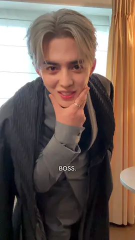Thanks, it’s BOSS. #SCOUPS #BeYourOwnBOSS #MetGala 