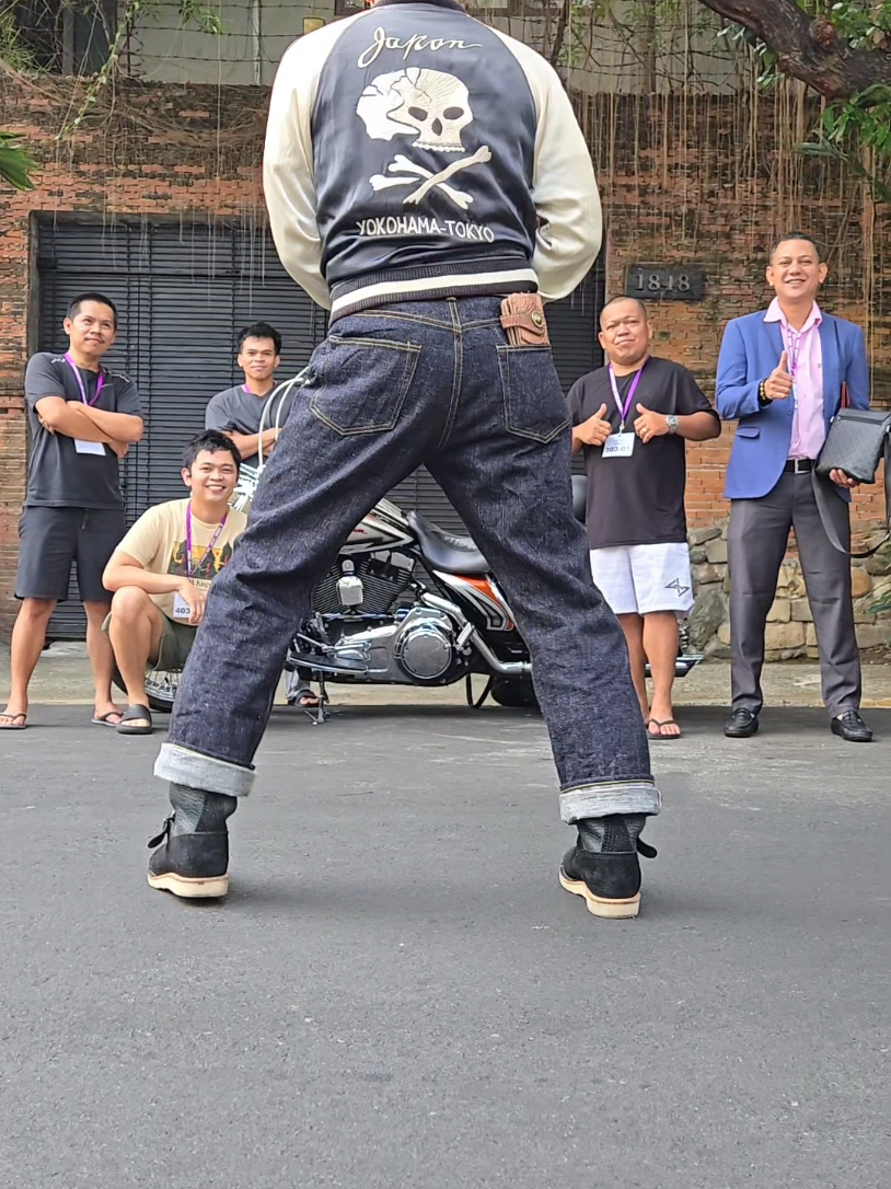 Sukajan Amekaji fitcheck with d Malate boyz.  #sukajan #wesco #samurai #flathead #13luckymonkey #rem