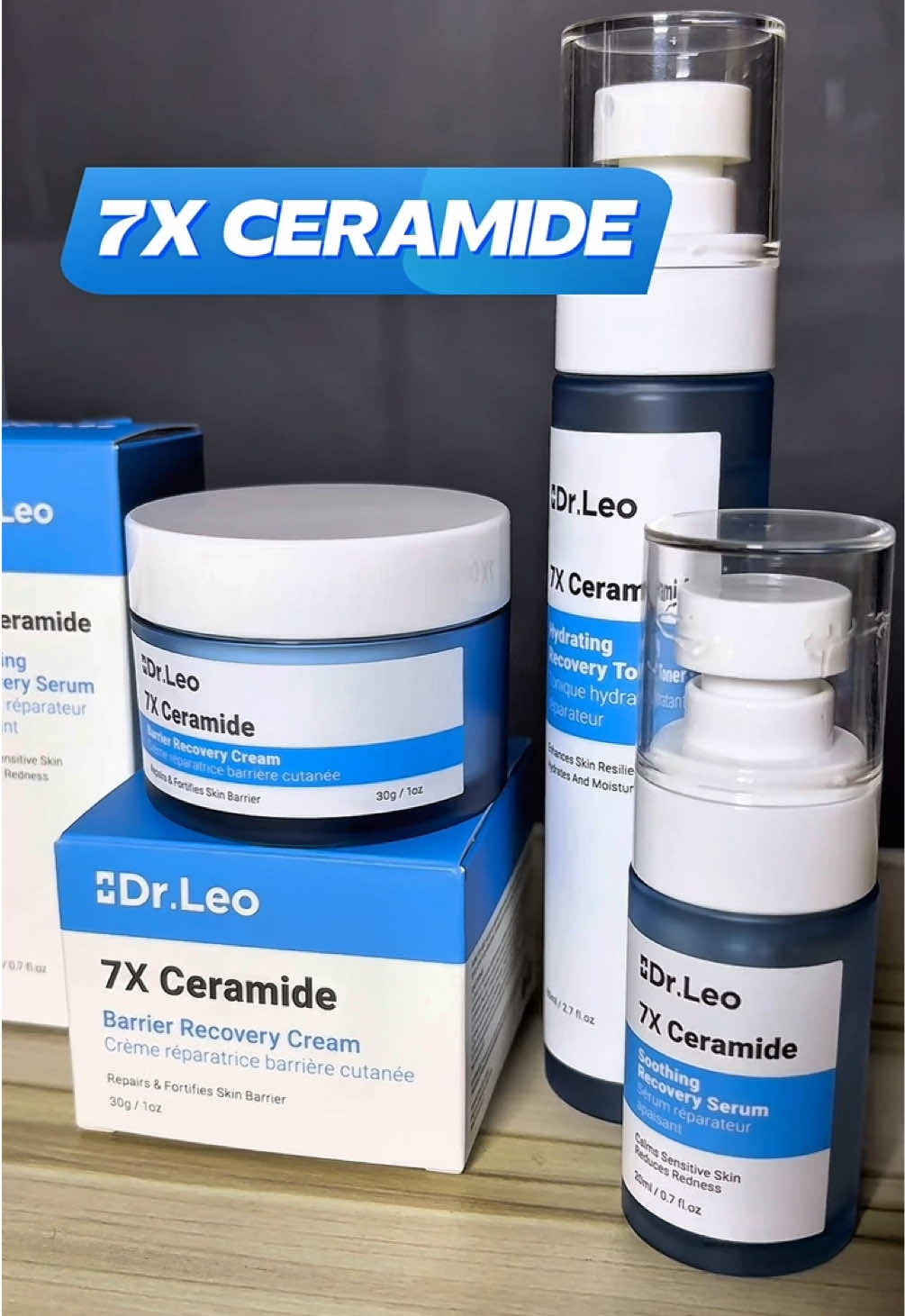 GANITO GINAGAWA KO SKIN CARE ROUTINE DITO SA DR.LEO 7X CERAMIDE SET