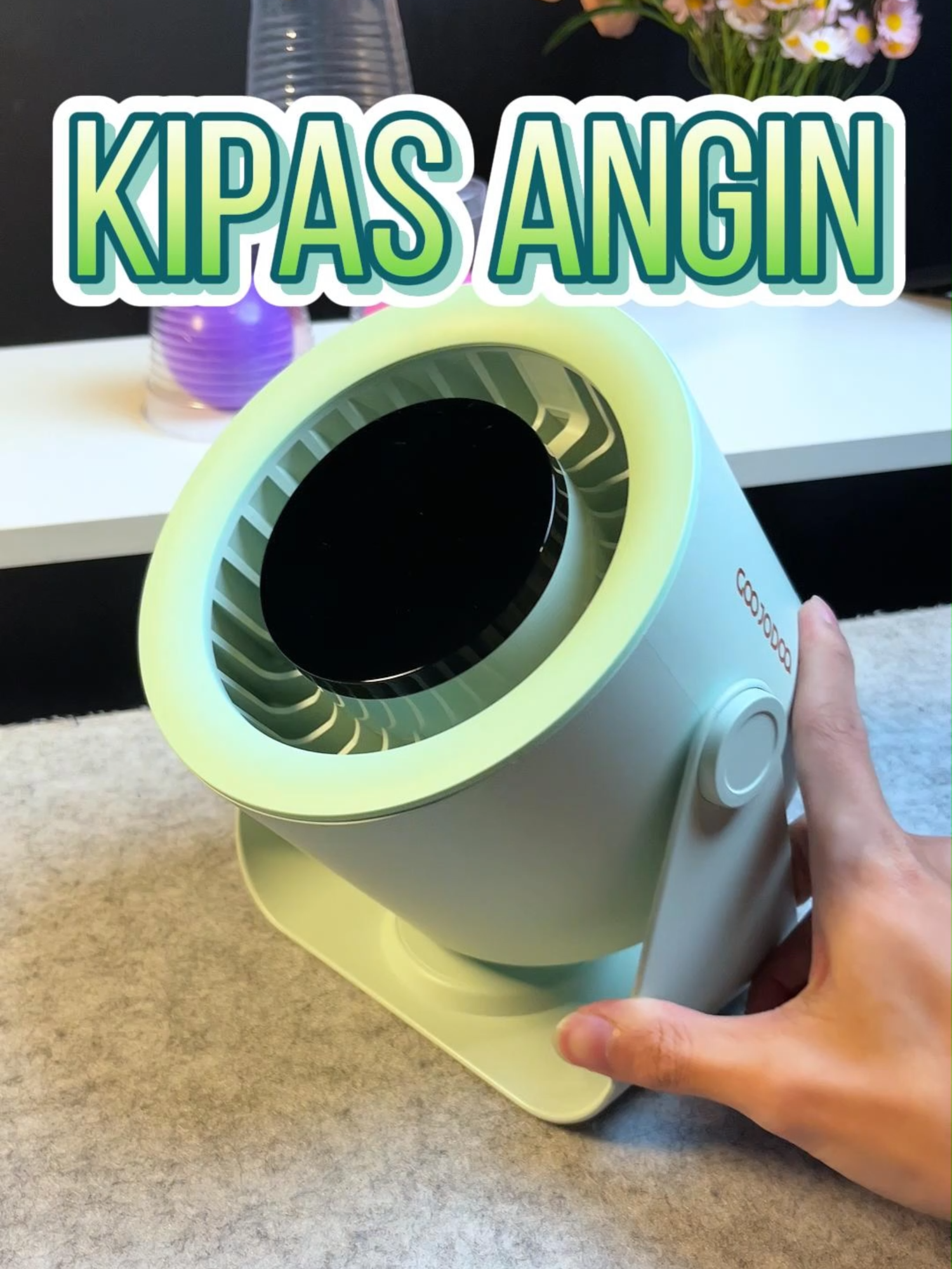 Letak Satu Di Meja Anda #kipasangin #kipasanginportable #kipasportable #goojodoq #desktop #life #foryou #fy #Home