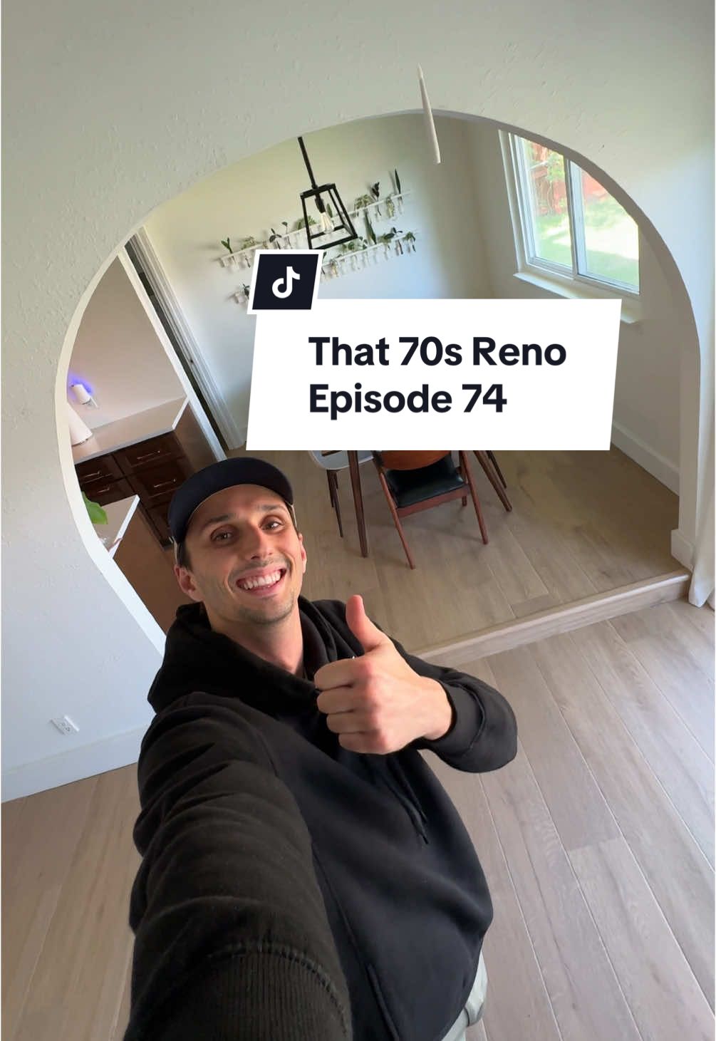 An inside look into my diy problem solving 🤪 Installing LVP on stairs is not too complicated, but installing LVP in my 70s crooked, sunken living room with a giant arch? HARD lol really so glad this got finished because it’s been haunting me for weeks 😂 Take this as your sign to get back to that project you’ve been avoiding 👀 #lvpflooring #kitchenremodel #that70sreno #beforeandafter 