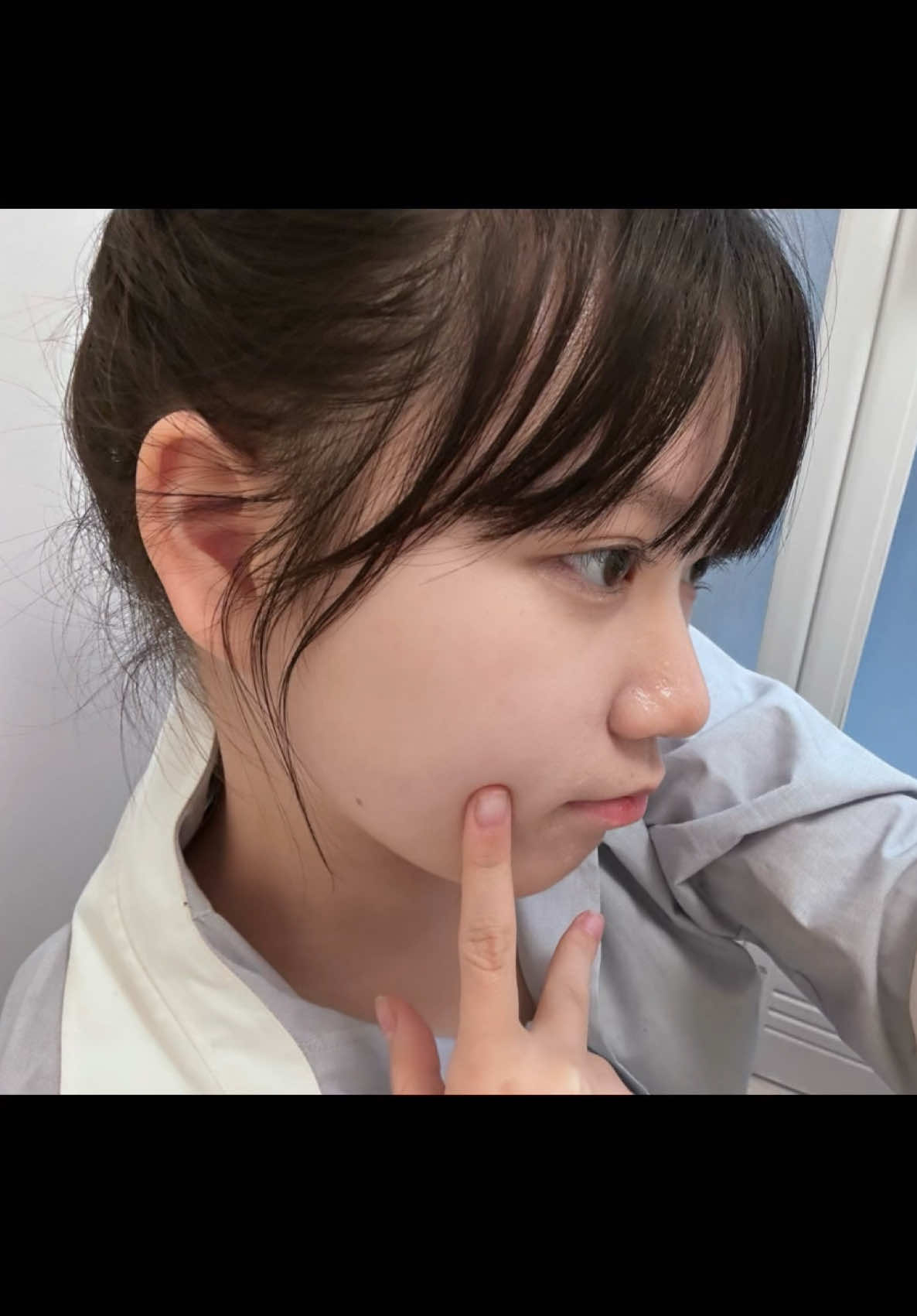总是在洗澡前能够扎出满意的丸子头#08 #fjk #jk #豊島jk 