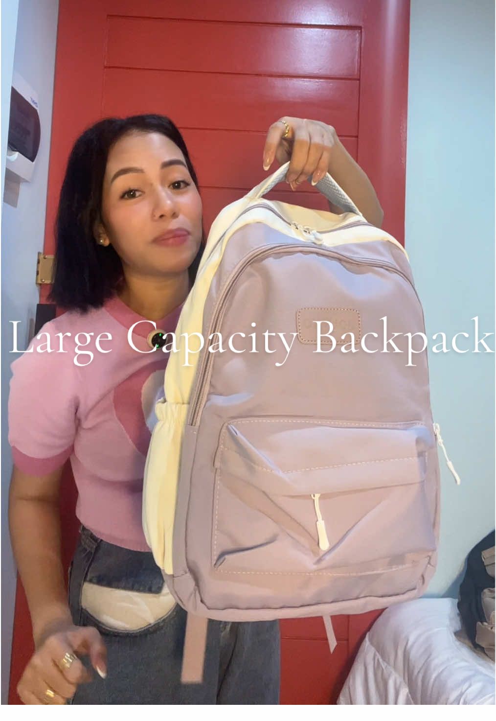 Replying to @A.N.G.E.L.A-6/26/2017 Hindi pa inabot nang 300 pesos itong Bag nato. #Bag #backpack #largecapacitybag #waterproofbag #backtoschool 