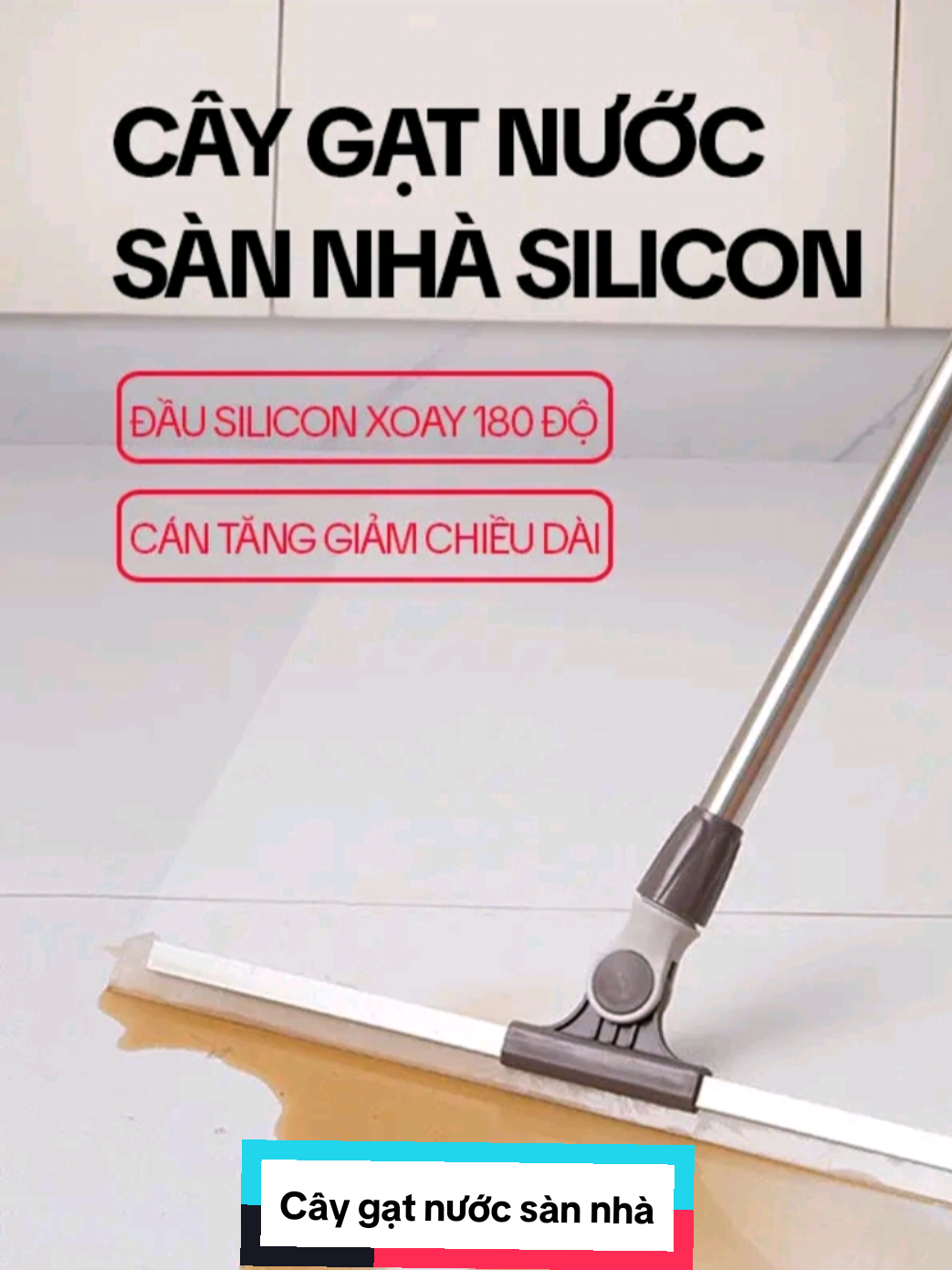Cây gạt nước sàn nhà silicon xoay 180 độ tiện dụng  #caygatnuocsannha #caylaunhathongminh #caylaunhatuvat #caygatnuocsilicon 